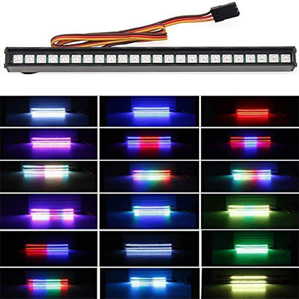 Rc Hobby Workbench - ชุดไฟ LED ติดหลังคาสำหรับรถบังคับวิทยุ ขนาด 155 มม.