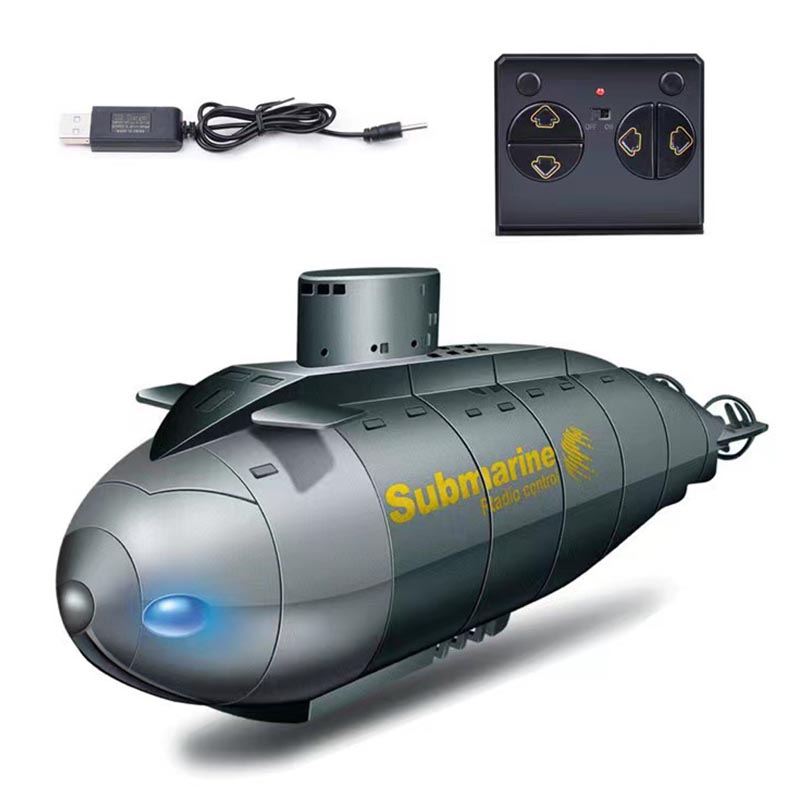 Rc Submarine Water - เด็ก Rc เรือรีโมทคอนโทรลหกช่อง Submarine Fish Tank