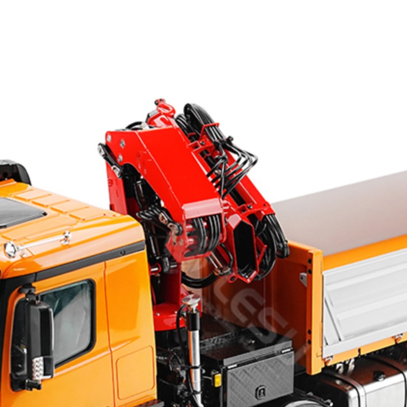 Rc Hobby Toucan - รถบรรทุกดั๊มพ์ไฮดรอลิก LESU RC ขนาด 1/14 8x8