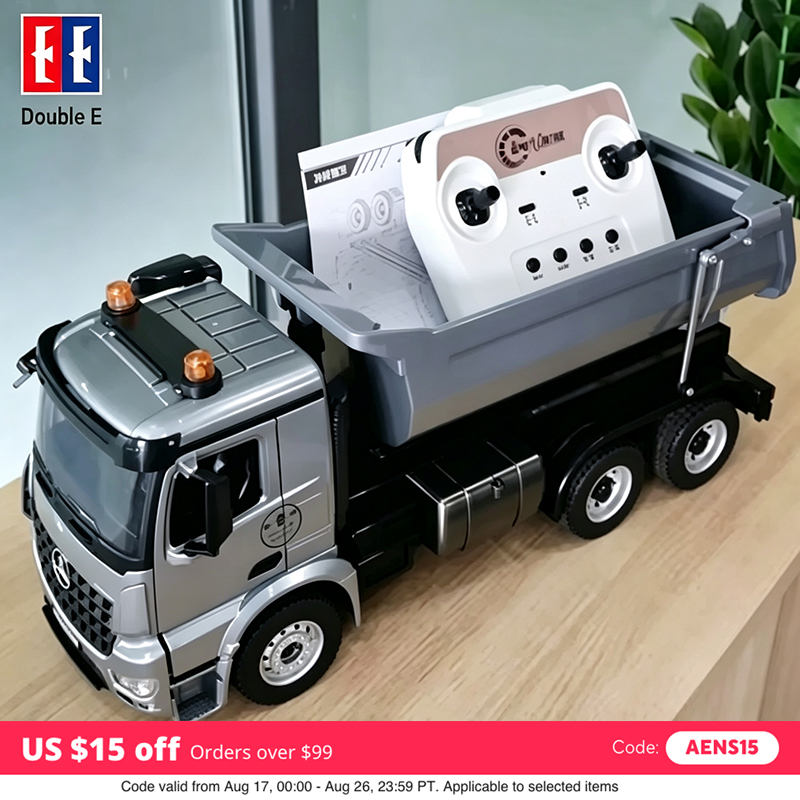 Rc Hobbyking Shop - รถบรรทุกบังคับวิทยุ DoubleE 1:20 6Ch รุ่น E590