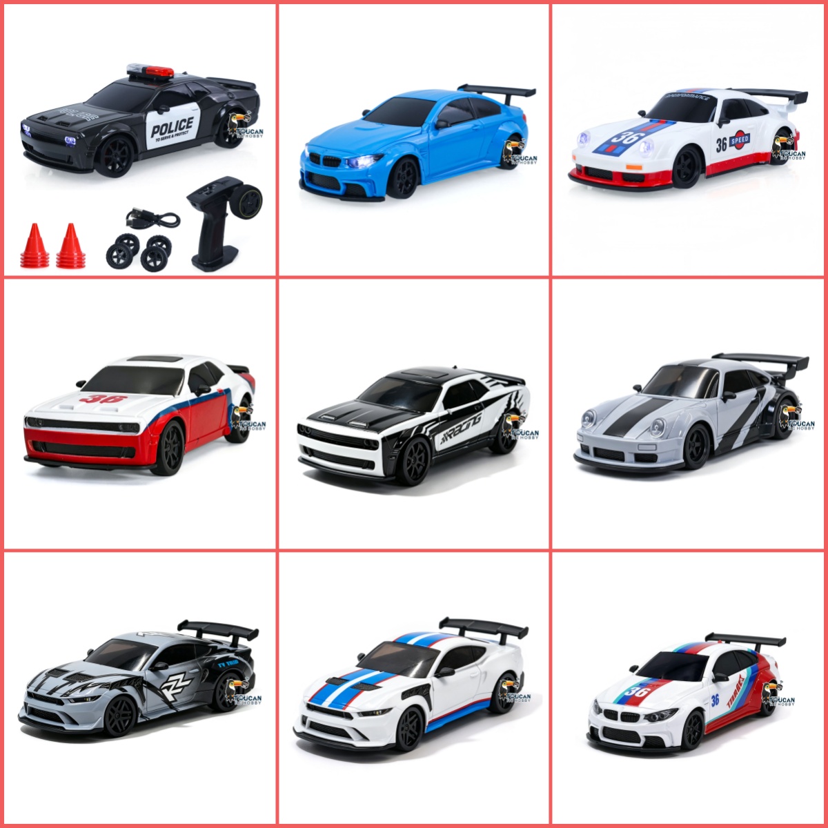 รถดริฟต์ RC รุ่นใหม่ 1/36 3611 - Rc Hobby Tech Bali บทวิจารณ์และราคา