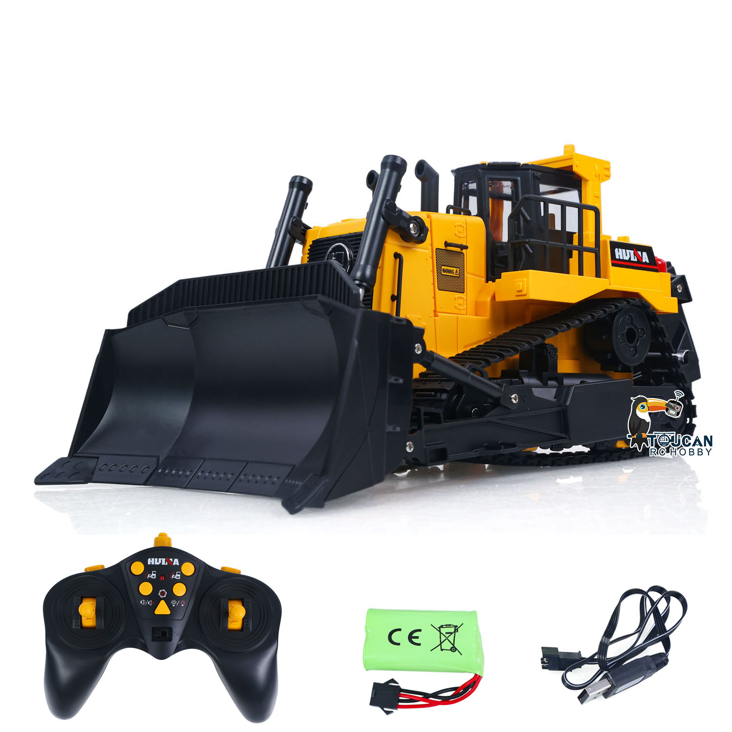 รถดันดินไฟฟ้า RC รุ่น 1/16 HUI - Rc Hobby Toucan บทวิจารณ์และราคา