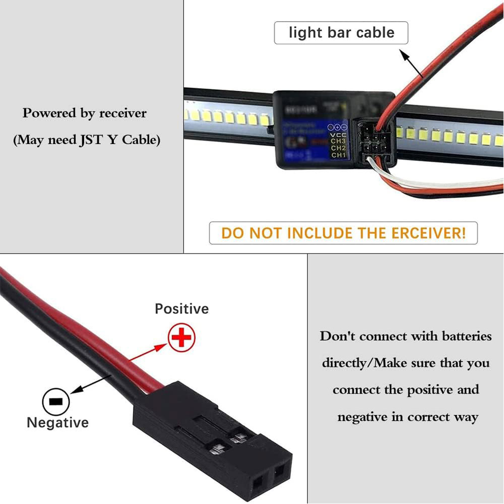 ชุดไฟ LED ติดหลังคาสำหรับรถบัง - Rc Hobby Workbench บทวิจารณ์และราคา
