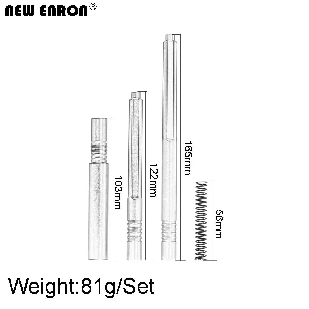 ใหม่ ENRON อลูมิเนียม CNC Comp - Rc Hobby Center บทวิจารณ์และราคา