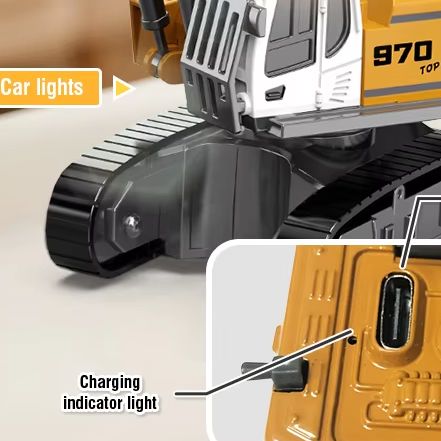 รถขุดบังคับวิทยุขนาด 1:64 พร้อ - Rc Hobbyking Shop บทวิจารณ์และราคา