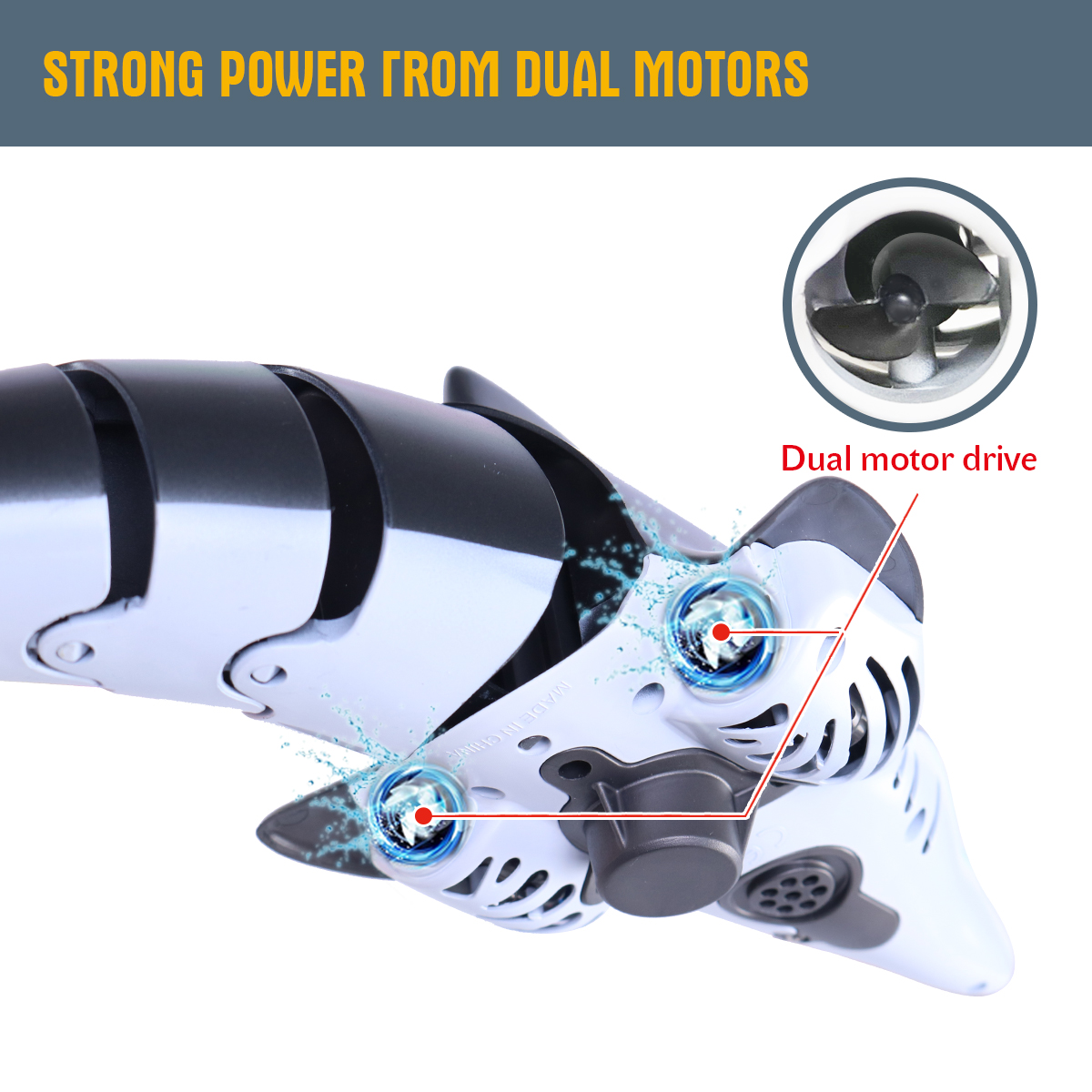 ของเล่นน้ำรูปปลาวาฬฉลาม RC เรื - Rc Submarine Water บทวิจารณ์และราคา