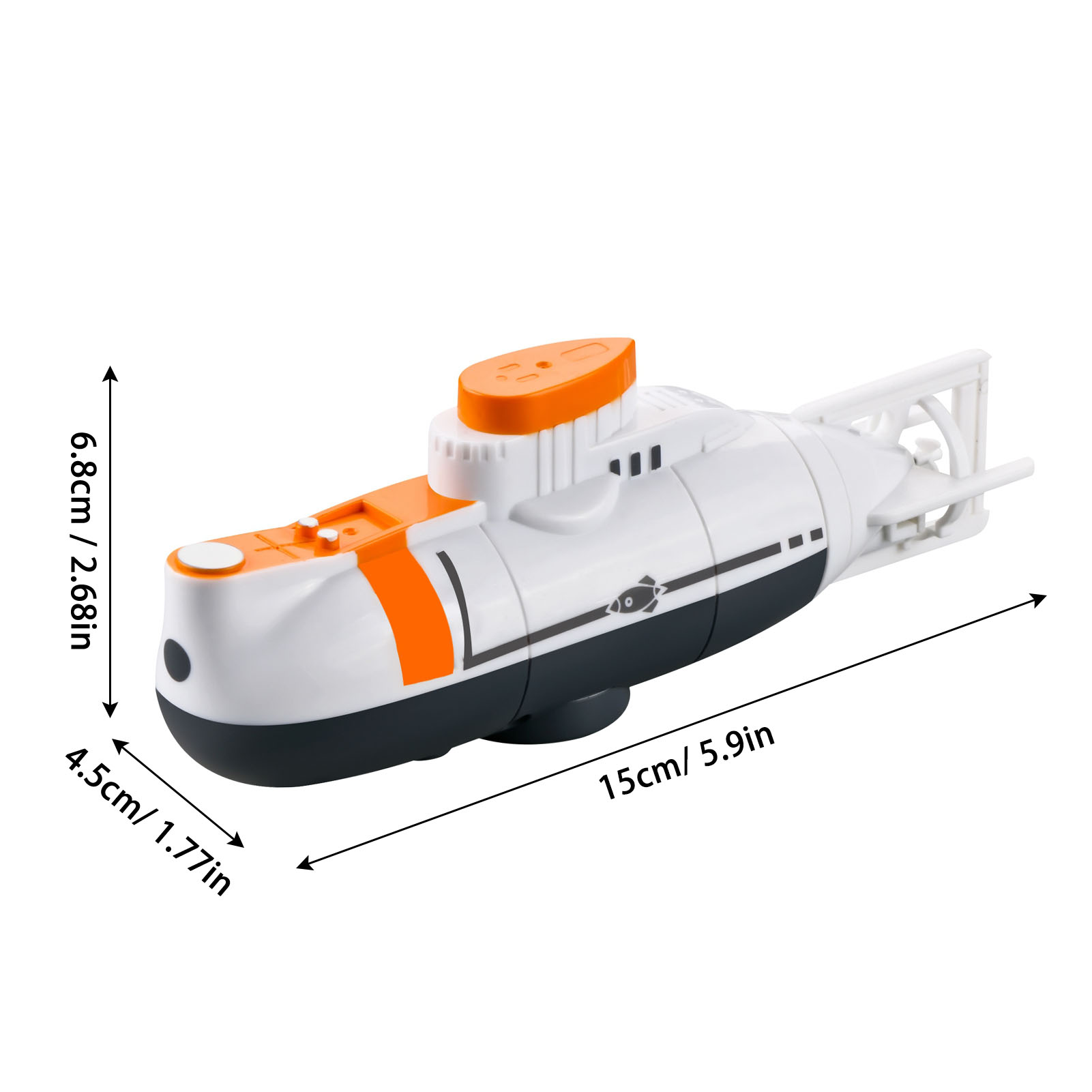 เรือ RC เรือดำน้ำ RC ขนาดเล็ก  - Rc Submarine Water บทวิจารณ์และราคา