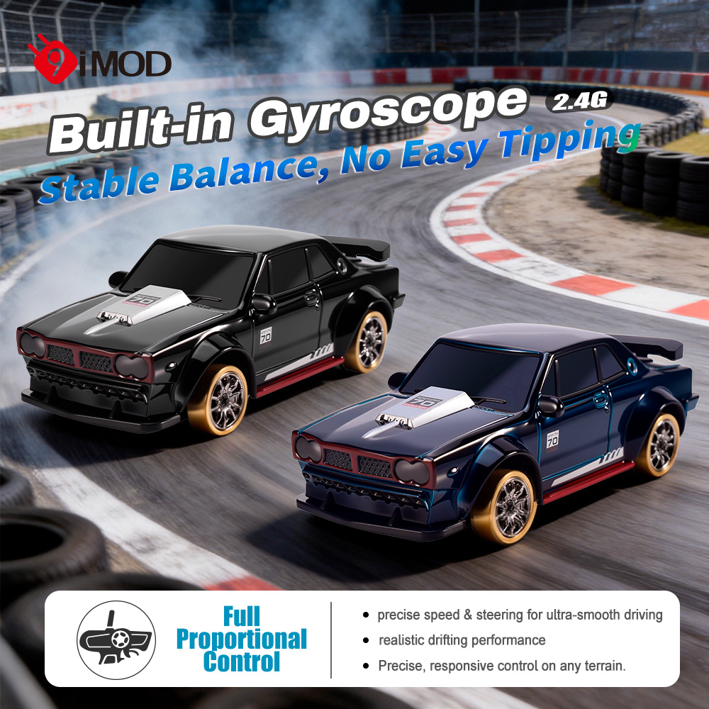 รถดริฟท์บังคับวิทยุ 9IMOD 1/64 - Rc Hobby Tech Bali บทวิจารณ์และราคา