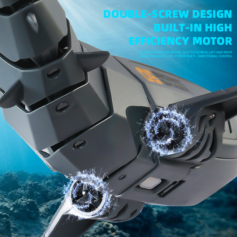 สปารี่ อาร์ซี ชาร์ค 2.4 กิกะเฮ - Rc Submarine Water บทวิจารณ์และราคา