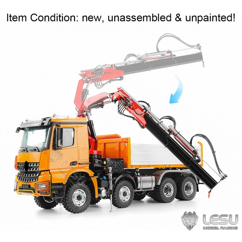 รถบรรทุกดั๊มพ์ไฮดรอลิก LESU RC - Rc Hobby Toucan บทวิจารณ์และราคา