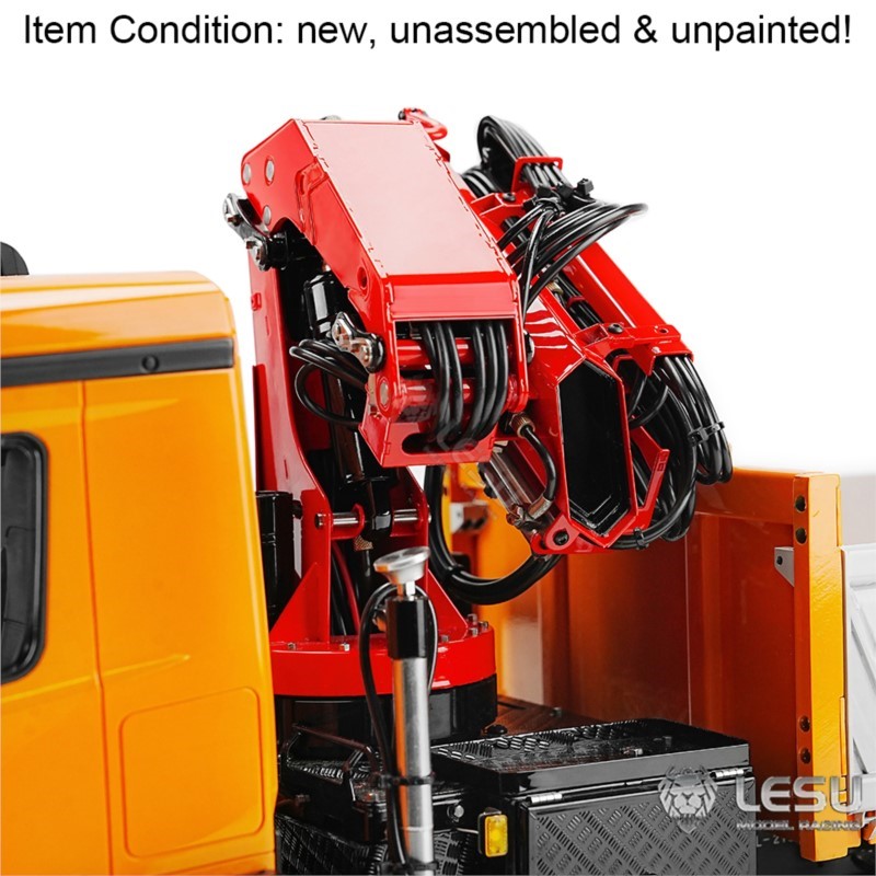 รถบรรทุกดั๊มพ์ไฮดรอลิก LESU RC - Rc Hobby Toucan บทวิจารณ์และราคา