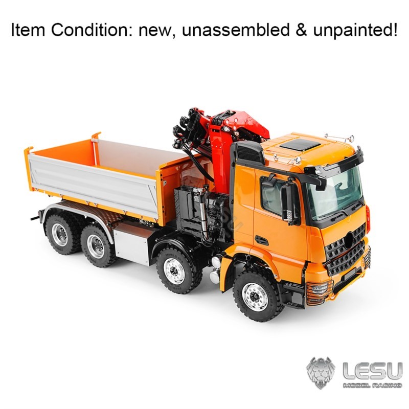 รถบรรทุกดั๊มพ์ไฮดรอลิก LESU RC - Rc Hobby Toucan บทวิจารณ์และราคา