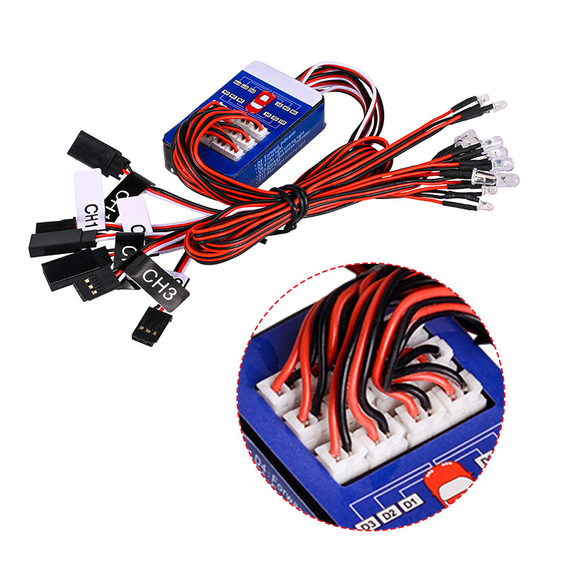 ชุดไฟ LED RC 12 ดวง ระบบไฟจำลอ - Rc Hobby Tech Bali บทวิจารณ์และราคา