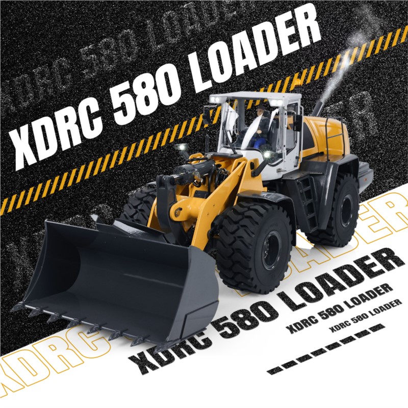 รถตักล้อยาง RC XDRC 580 แบบไฮด - Rc Hobby Toucan บทวิจารณ์และราคา