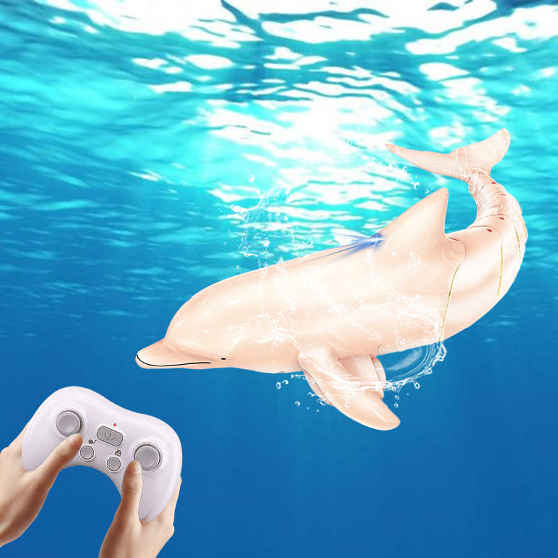 Rc Dolphin Whale สเปรย์น้ํา Sh - Rc Submarine Water บทวิจารณ์และราคา