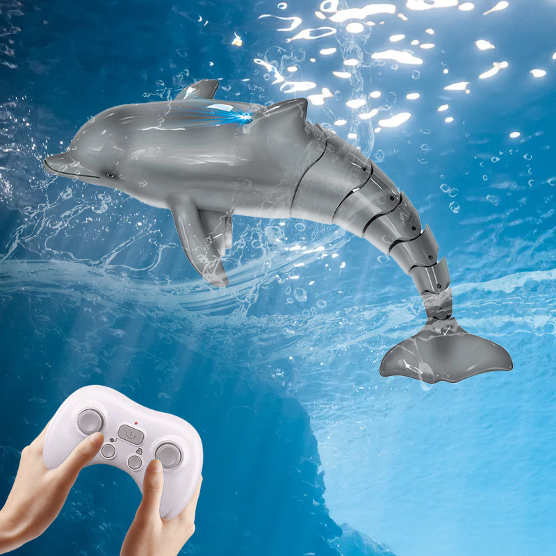 Rc Dolphin Whale สเปรย์น้ํา Sh - Rc Submarine Water บทวิจารณ์และราคา