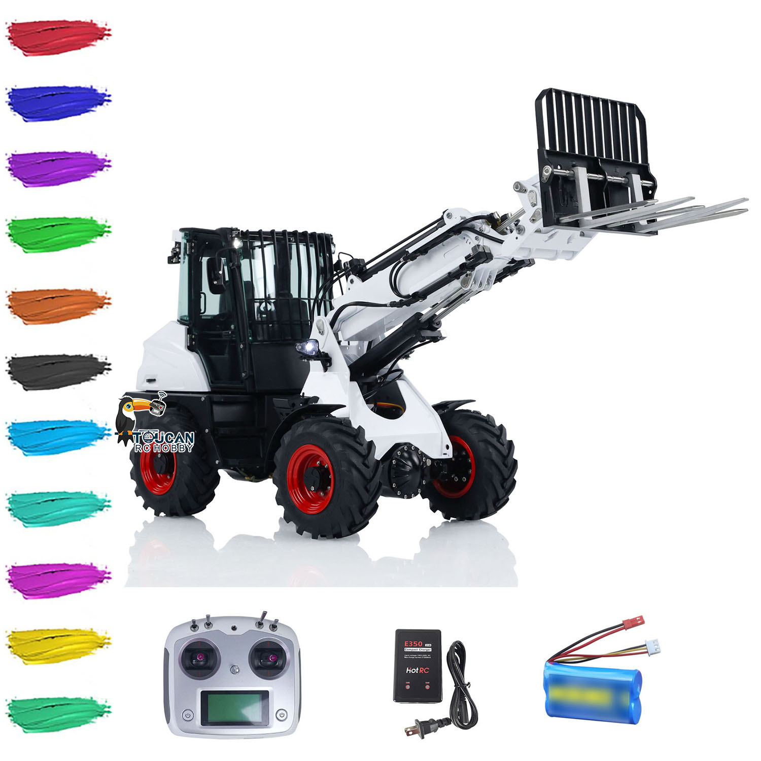 รถตัก RTR LESU AT1050 RC ขนาด  - Rc Hobby Toucan บทวิจารณ์และราคา