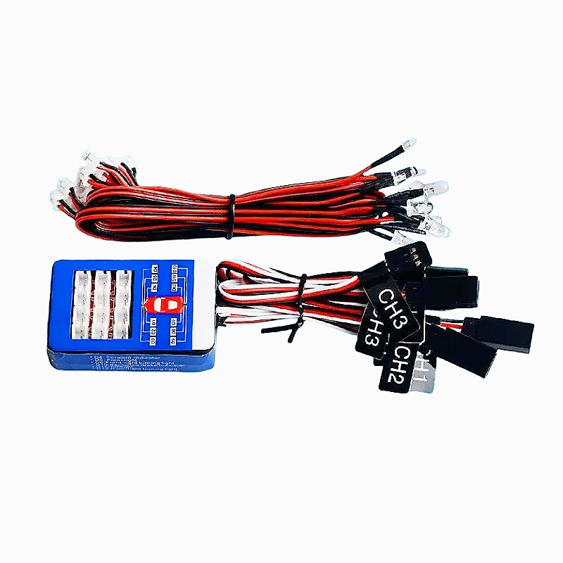 ชุดไฟ LED 12 ดวงสำหรับรถบังคับ - Rc Hobby Tech Bali บทวิจารณ์และราคา