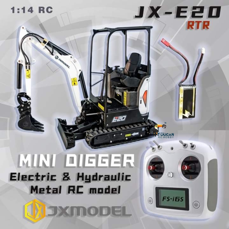รถขุดขนาดเล็ก RTR JX E20 RC รุ - Rc Hobby Toucan บทวิจารณ์และราคา