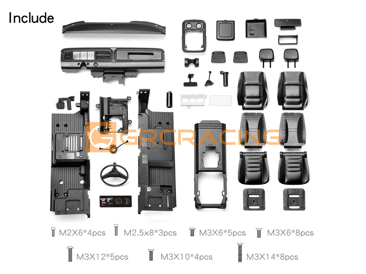RC รถภายใน Body Shell CAB ชุดท - Rc Hobby Center บทวิจารณ์และราคา
