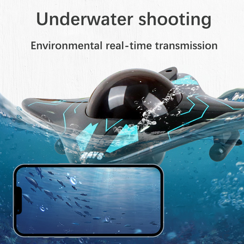 RC เรือดำน้ำพร้อมกล้องแอพไวไฟร - Rc Submarine Water บทวิจารณ์และราคา